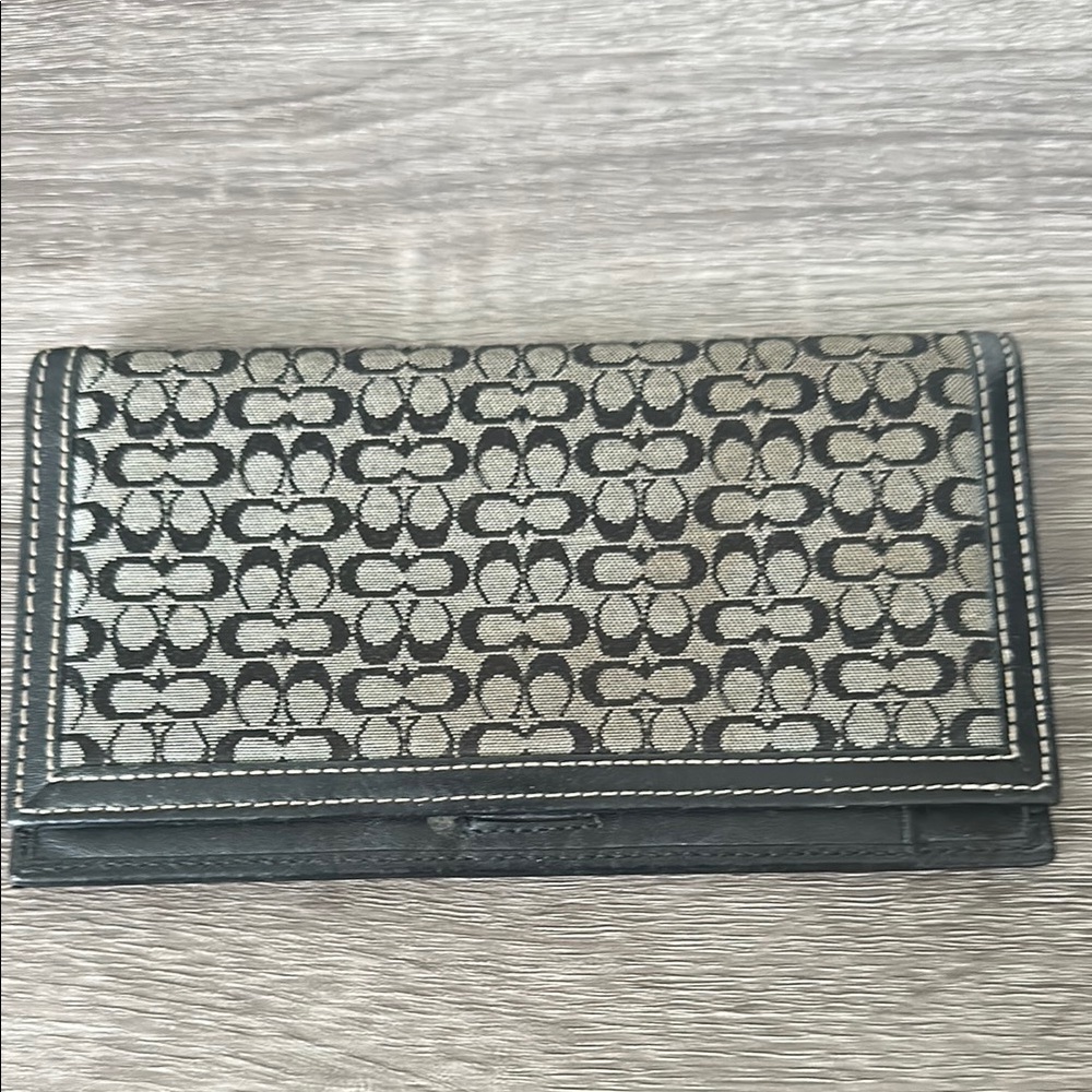 Coach Checkbook/Wallet